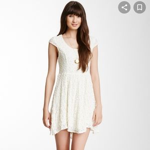 O'Neill Horizon Lace Cap Sleeve Dress